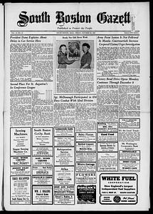 South Boston Gazette, October 26, 1945