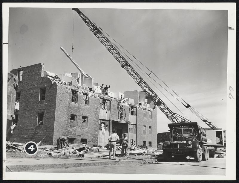 Worcester Housing Dev. being pulled down