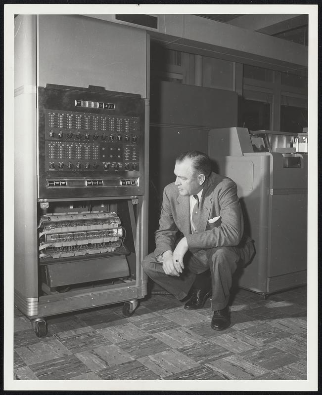 Intricate Mechanism of 650 electronic data processing machine