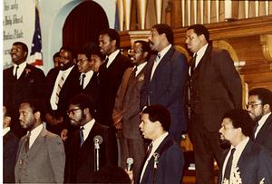 St. Paul AME's Messiah, section of the chorus II, 1983