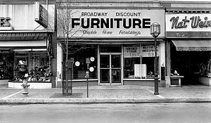 Discount furniture, Broadway