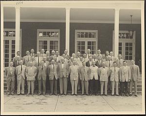 Sales personnel at Community House, 1954