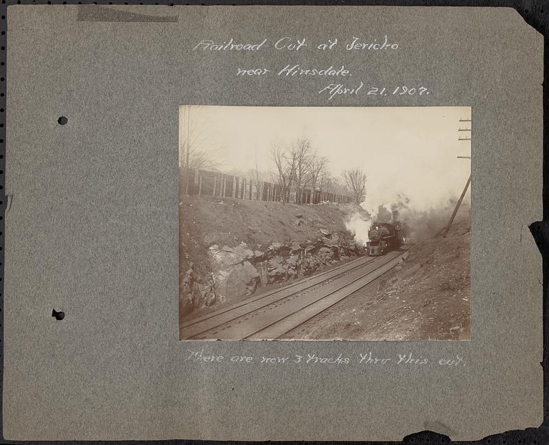 Railroad at Jericho, 1907