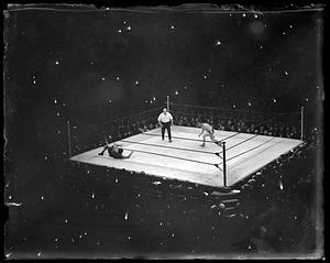Unidentified boxing match