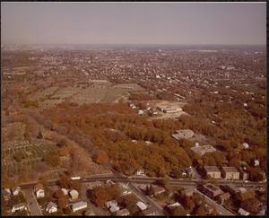 Aerial photo of Boston