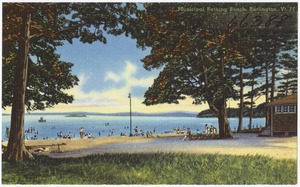 Municipal bathing beach, Burlington, Vt.