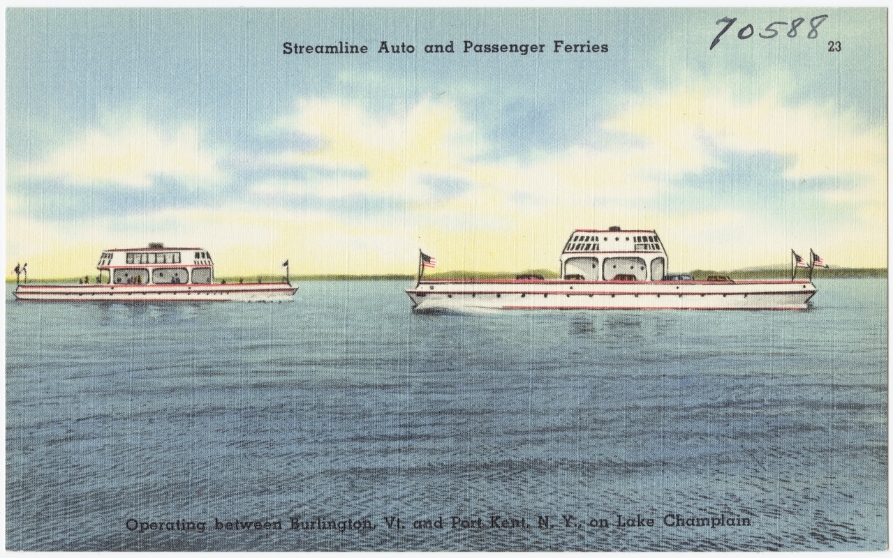 Streamline Auto and Passenger Ferries, operating between Burlington, Vt