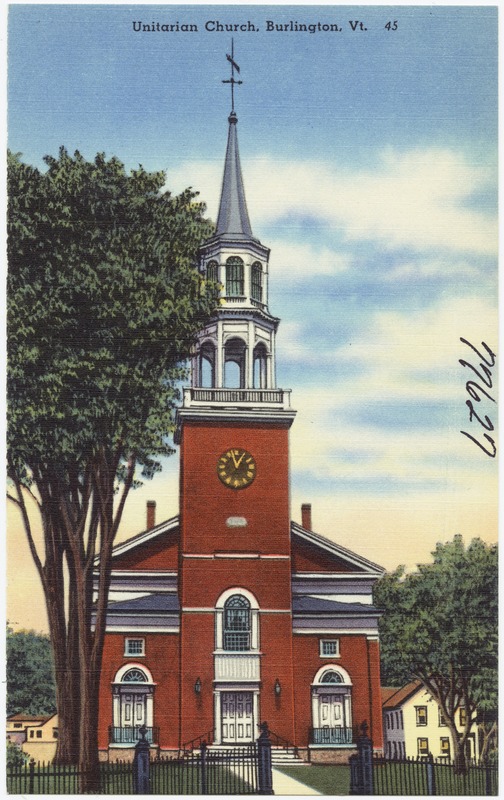 Unitarian Church, Burlington, Vt.