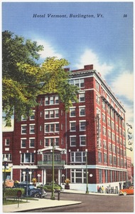 Hotel Vermont, Burlington, Vt.