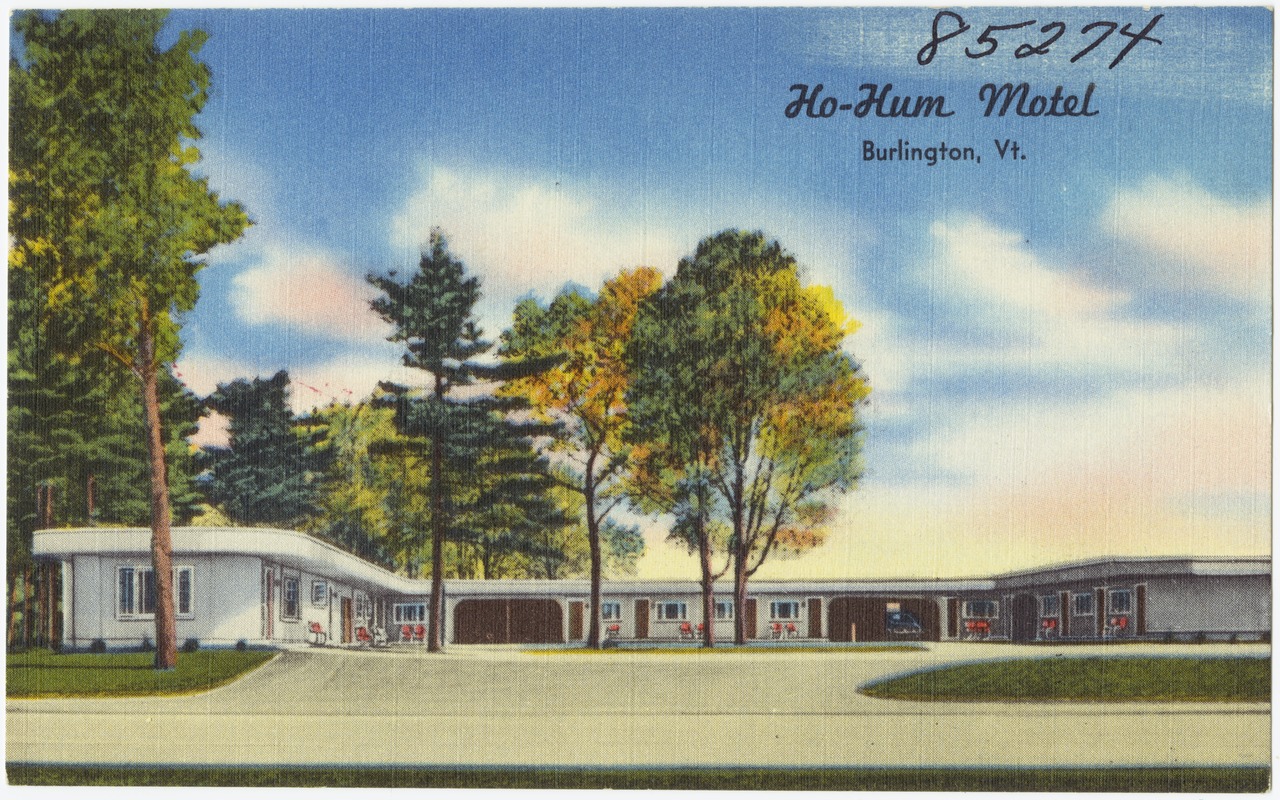 Ho-Hum Motel, Burlington, Vt.