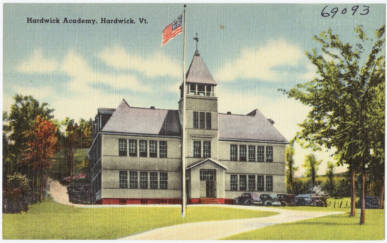 Hardwick Academy, Hardwick, Vt. Digital Commonwealth