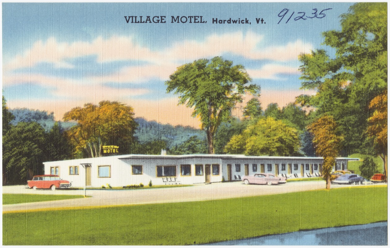 Village Motel, Hardwick, Vt.