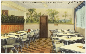Nourse's Main Marine Room, Malletts Bay, Vermont