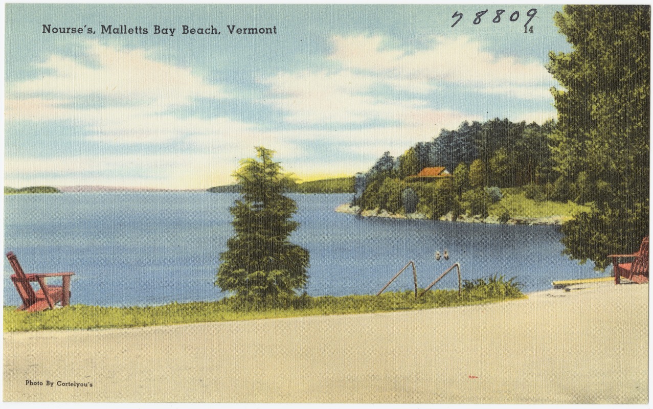Nourse's, Malletts Bay Beach, Vermont Digital Commonwealth