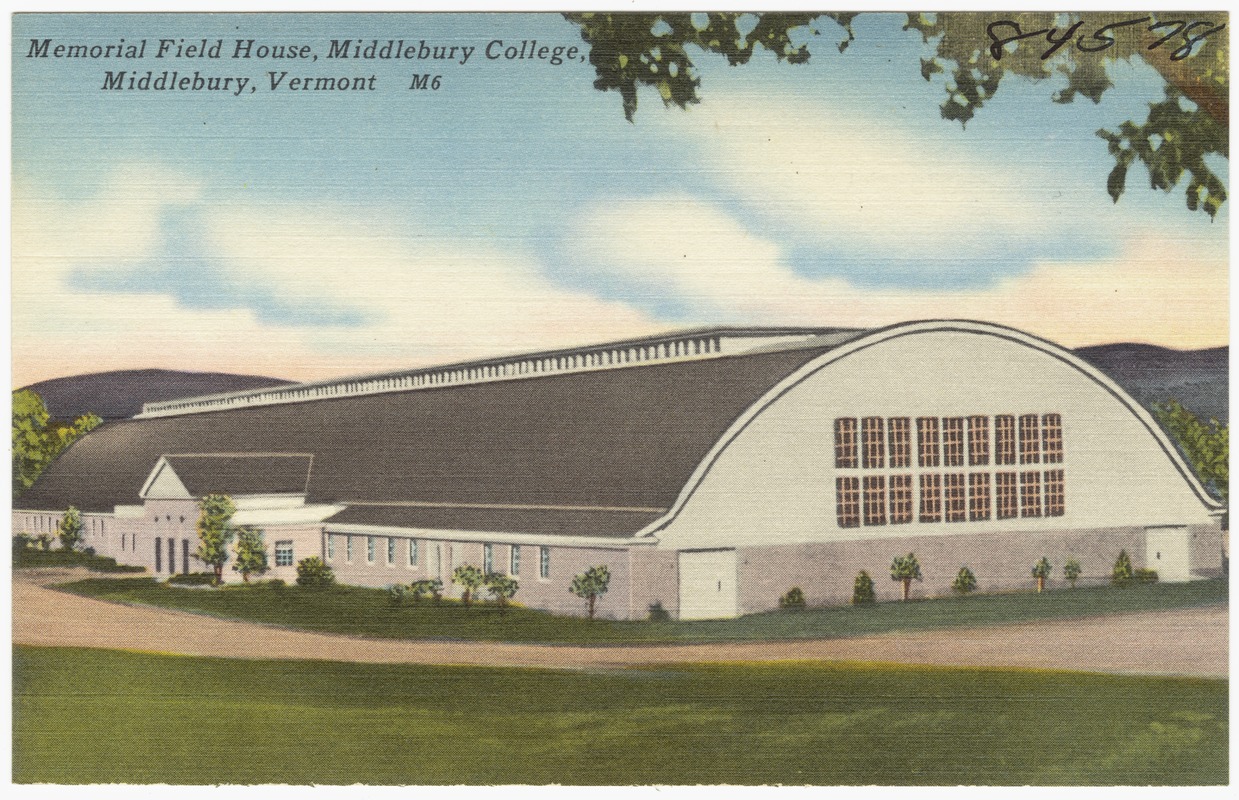 Memorial Field House, Middlebury College, Middlebury, Vermont