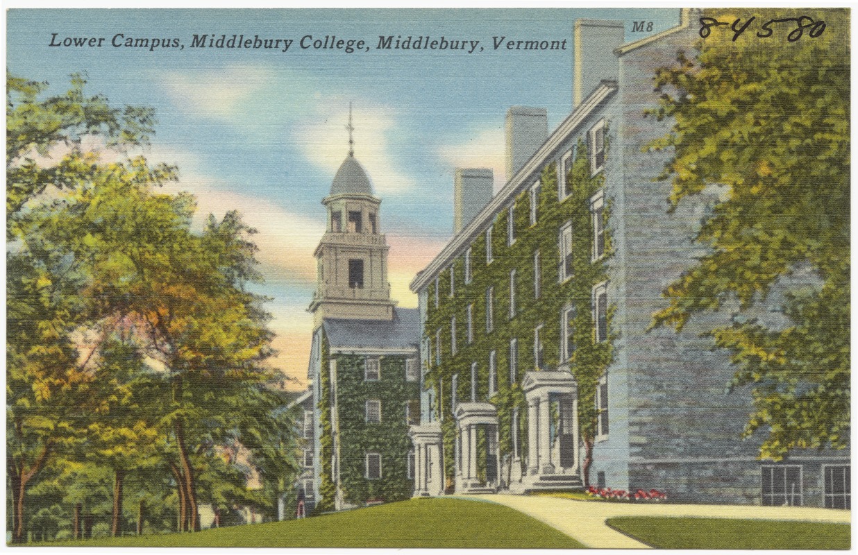 Lower Campus, Middlebury College, Middlebury, Vermont