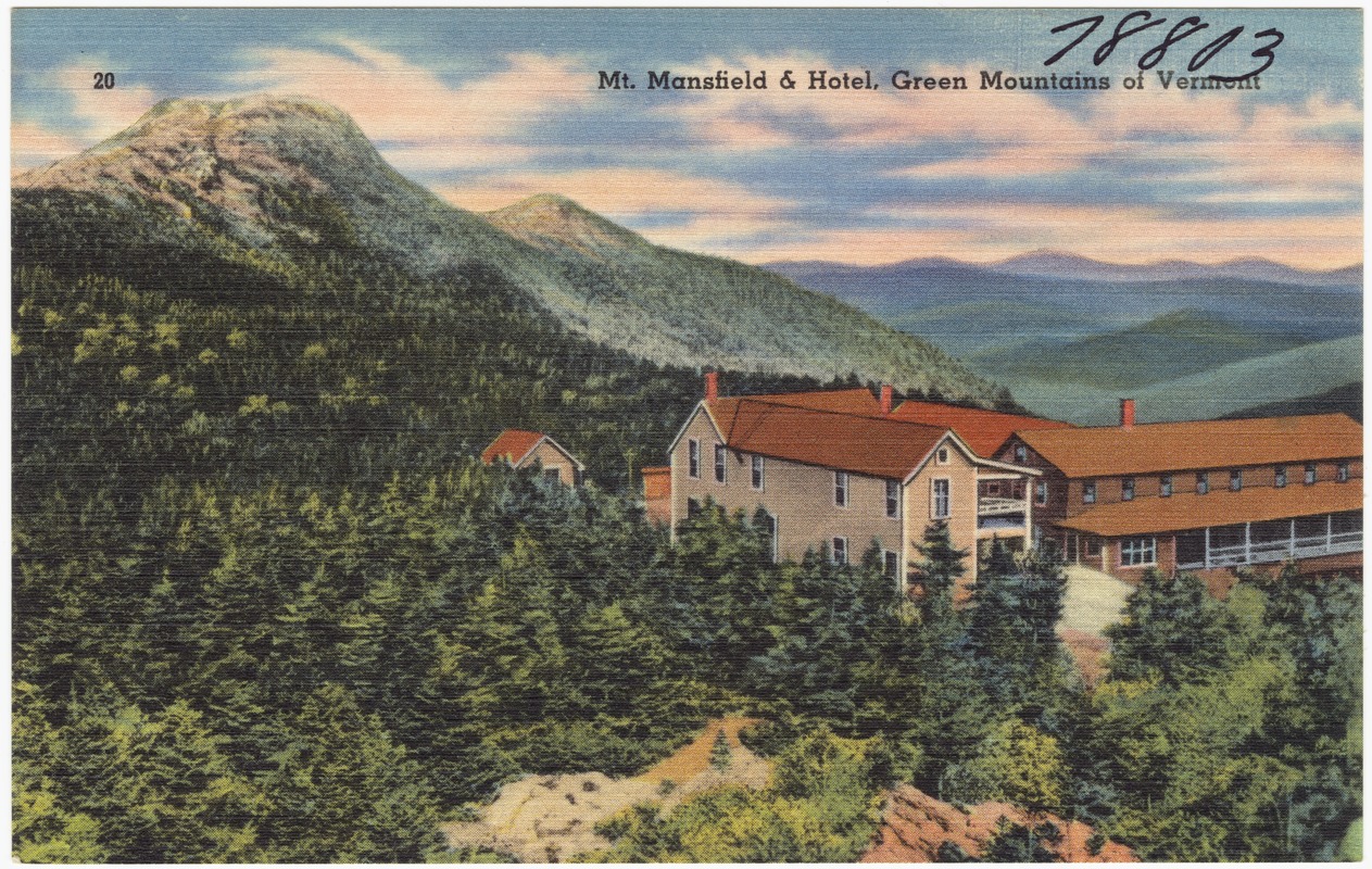 Mount Mansfield & Hotel, Green Mountains of Vermont