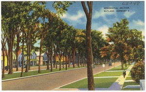 Residential Area, Rutland, Vermont  7