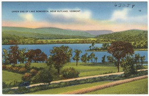 Upper end of Lake Bomoseen, near Rutland, Vermont