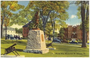 World War Memorial,  St. Albans, Vt.