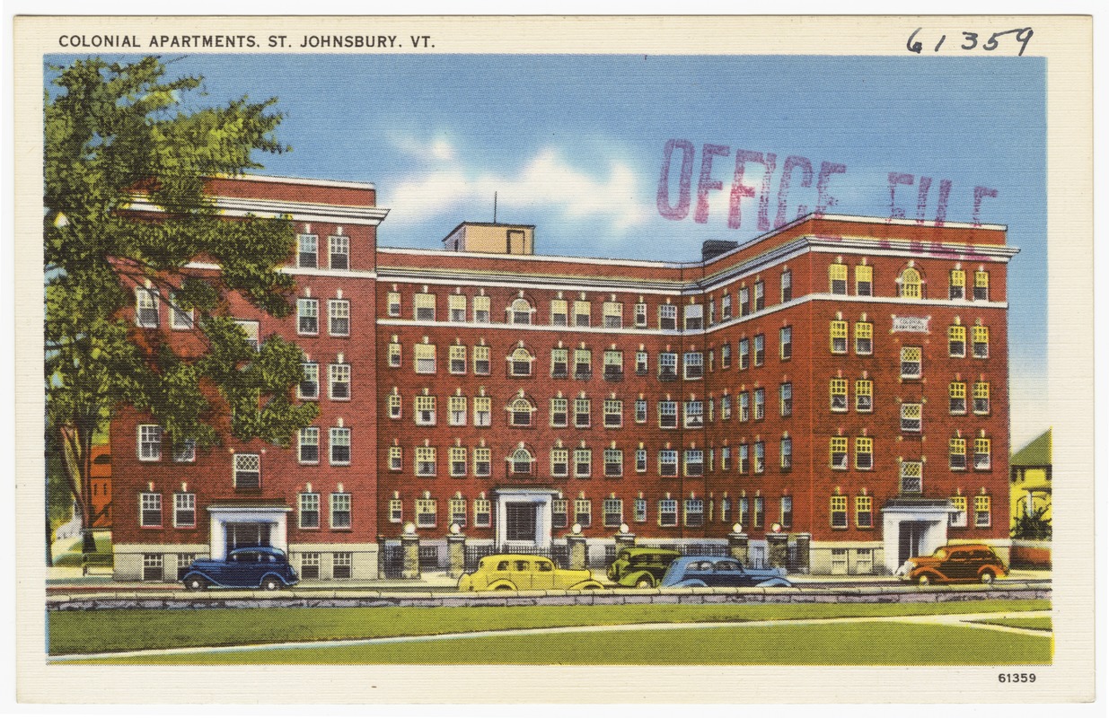 Colonial Apartments, St. Johnsbury, Vt.