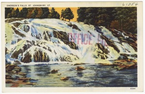 Emerson's Falls, St. Johnsbury, Vt.