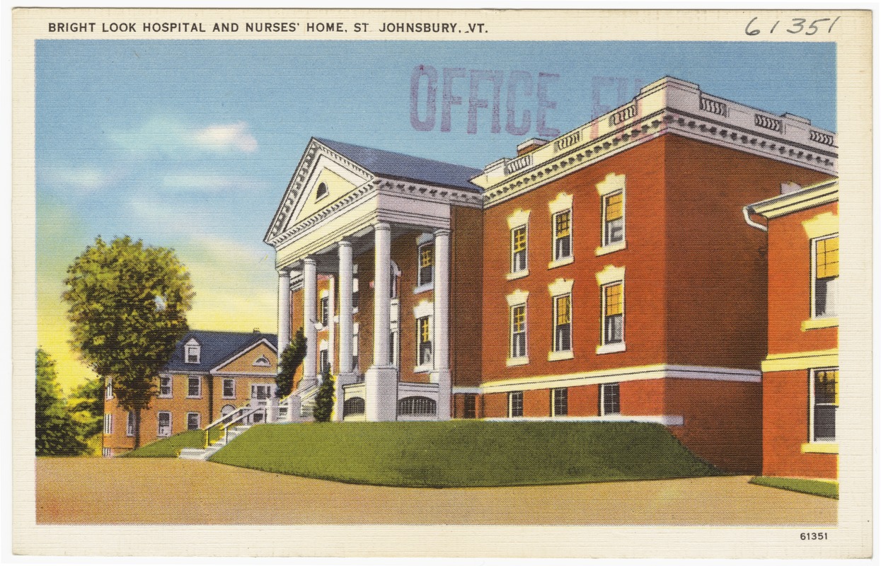 Bright Look Hospital and nurses' home St. Johnsbury, Vt. Digital