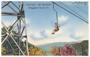 Chair lift -- Mt. Mansfield Smuggler's Notch, Vt.