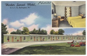 "Harbor Sunset Motel," U.S. 7, So. Burlington, Vt.