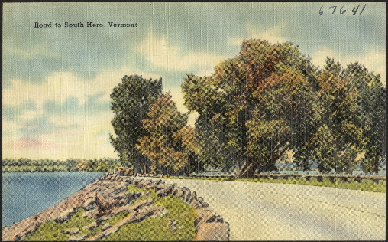 Road to South Hero, Vermont Digital Commonwealth