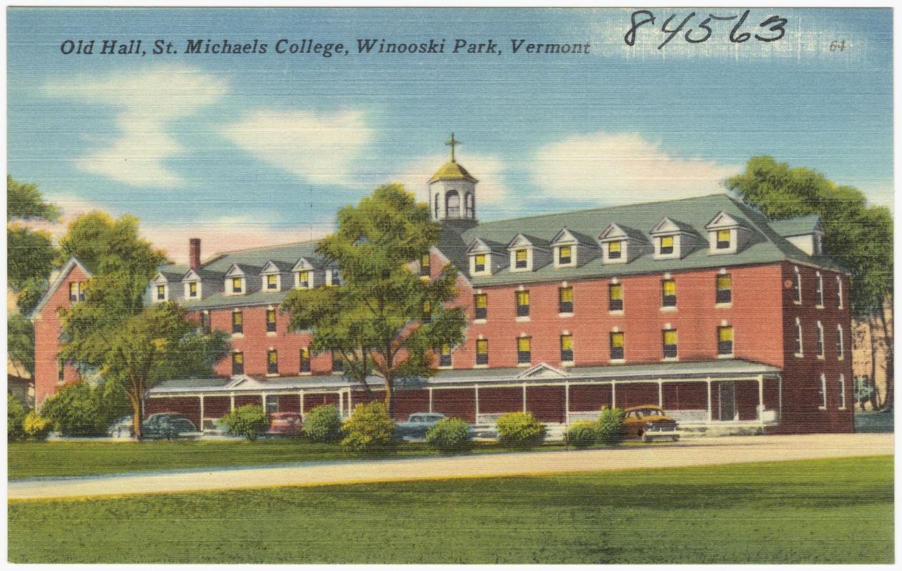 Old Hall, St. Michaels College, Winooski Park, Vermont