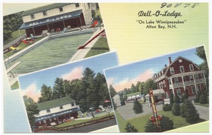 Dell-O-Lodge "On Lake Winnipesaukee," Alton Bay, N.H.