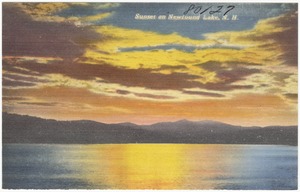 Sunset on Newfound Lake, N.H.