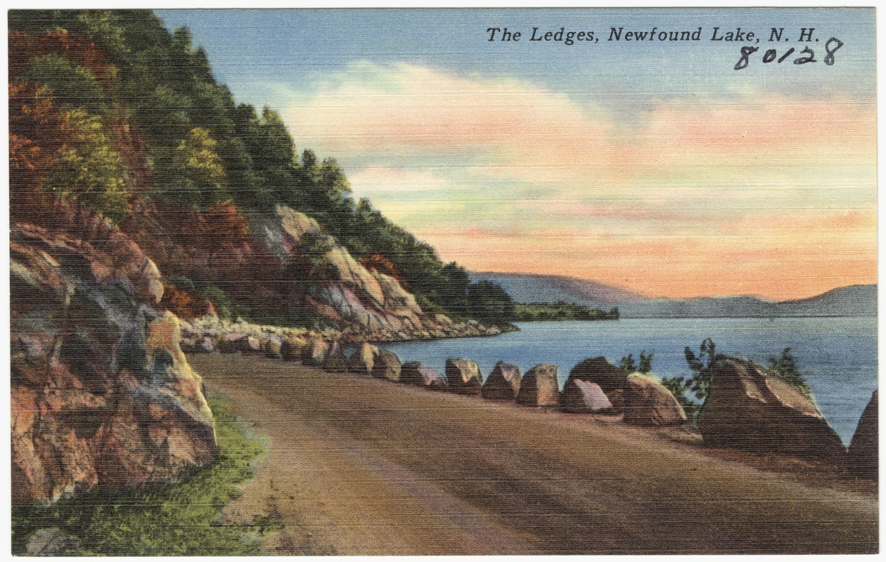 The ledges, Newfound Lake, N.H.