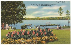 A view of the lake, Canobie Lake Park, Salem, New Hampshire