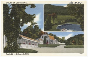 Country Club Motel, Route 26 -- Colebrook, N.H.
