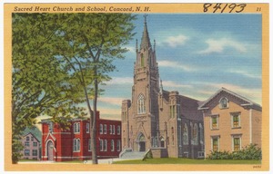 Sacred Heart Church and school, Concord, N.H.
