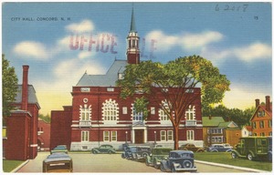 City hall, Concord, N.H.