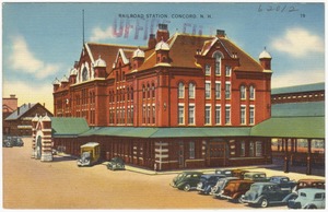 Railroad station, Concord, N.H.