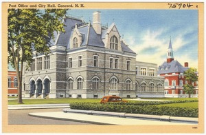 Post office and city hall, Concord, N.H.