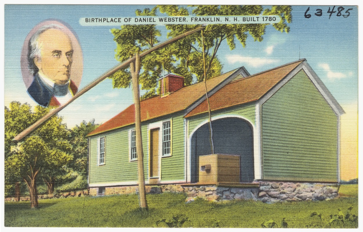 Birthplace of Daniel Webster, Franklin, N.H., built 1780