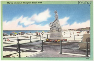Marine Memorial, Hampton Beach, N.H.
