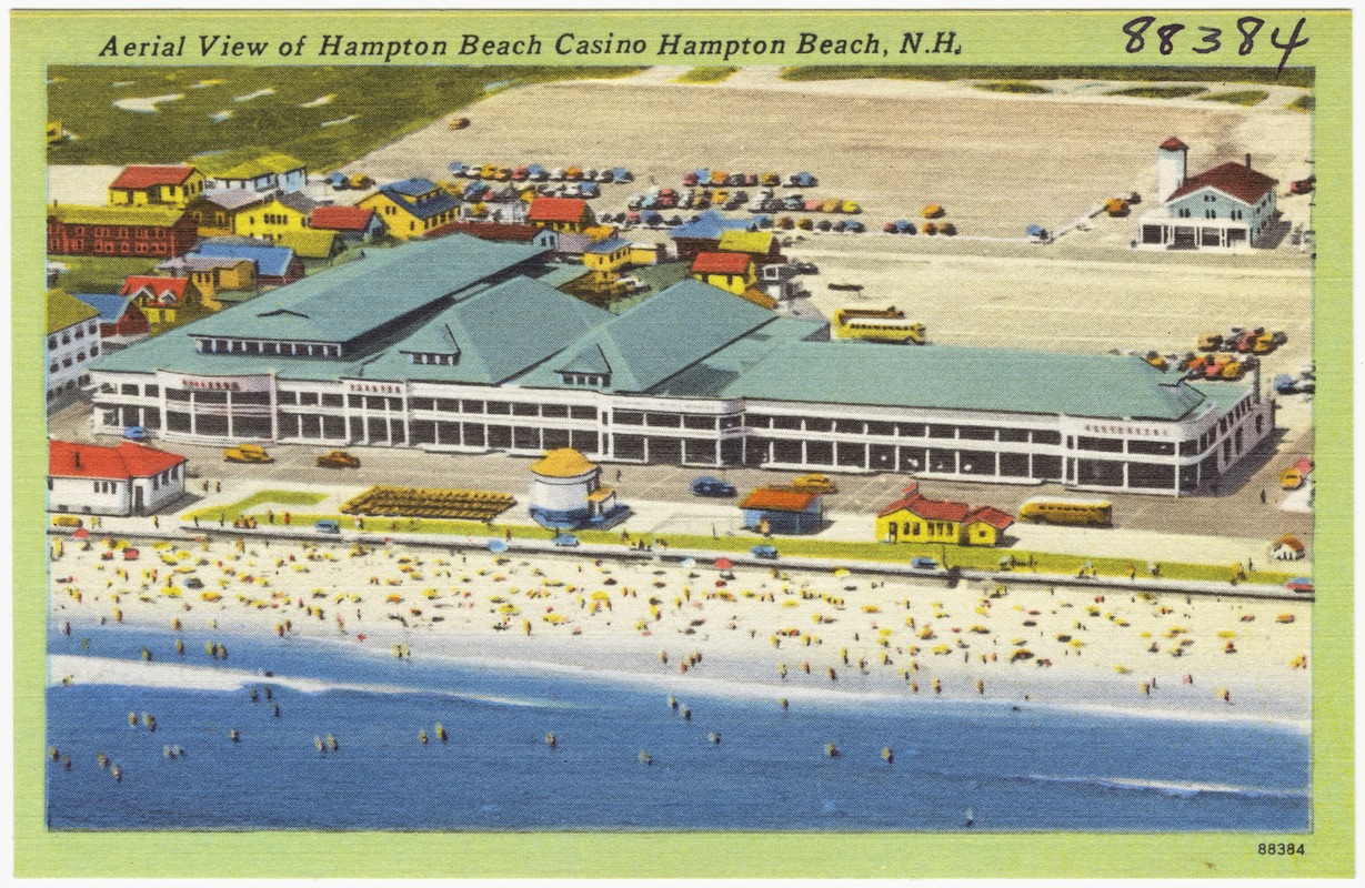 Aerial view of Hampton Beach Casino Hampton Beach N H Digital