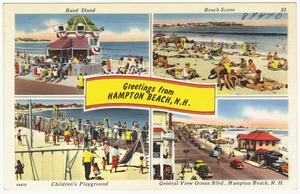 Greetings from Hampton Beach, N.H.