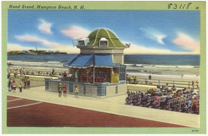 Band stand, Hampton Beach, N.H.