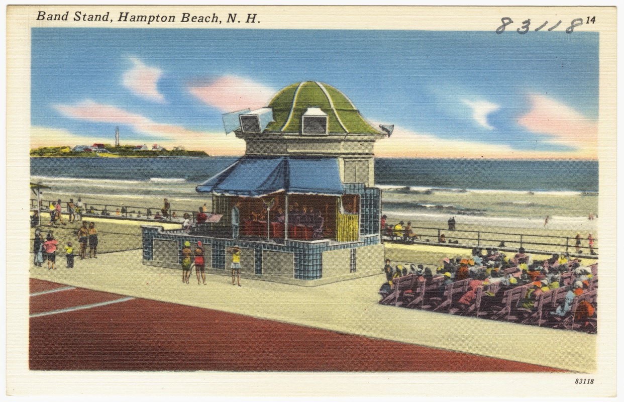 Band stand, Hampton Beach, N.H.