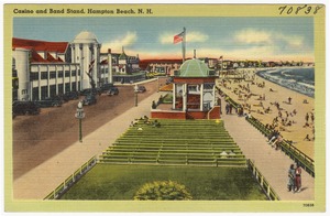 Casino and band stand, Hampton Beach, N.H.