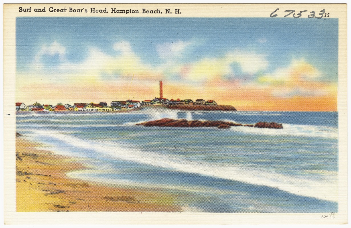 Surf and Great Boar's Head, Hampton Beach, N.H.