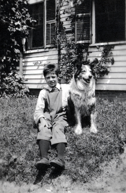 Ernest with Dog