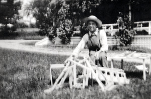 Ernest with Construction